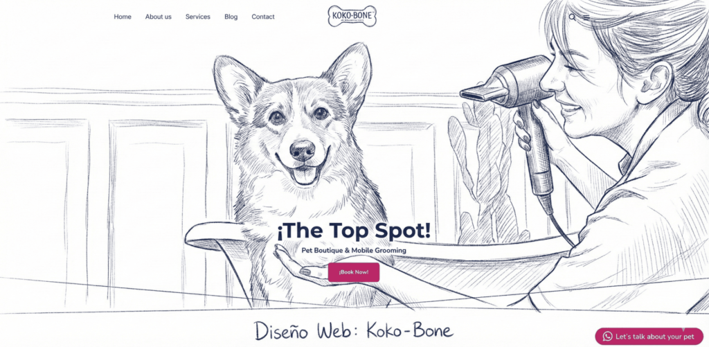 web de grooming en miami